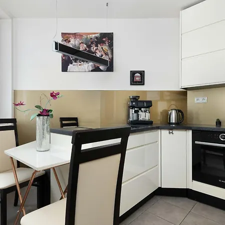 Stylish Air Conditioned With Balcony And View Katowice