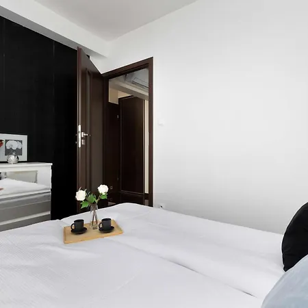 Stylish Air Conditioned With Balcony And View By Renters * カトヴィツェ