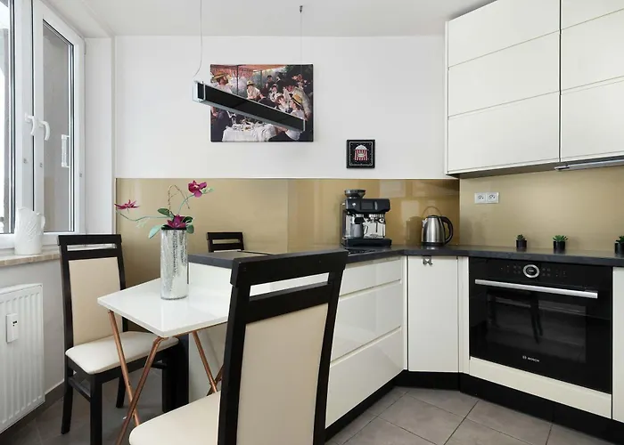 Stylish Air Conditioned With Balcony And View Katowice